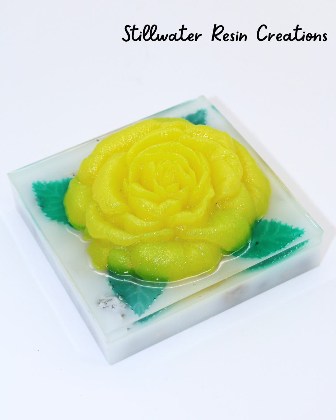 Square Floral Pattern Weight - PREORDER