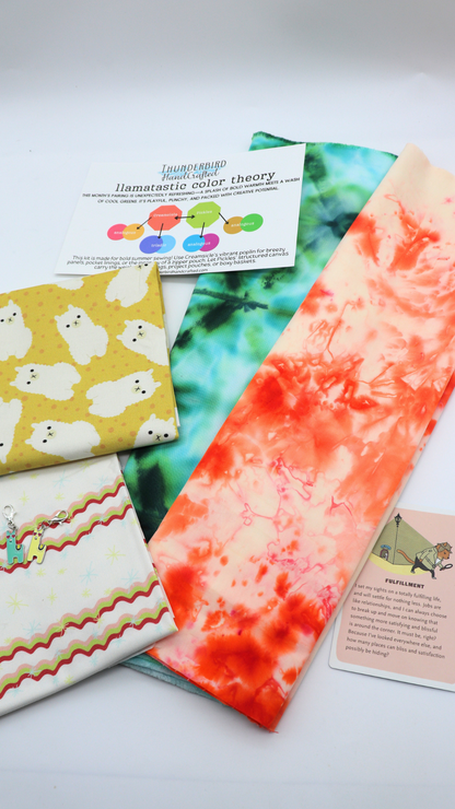July 2025 DyeNamic Fabric Kit™ - Llamatastic