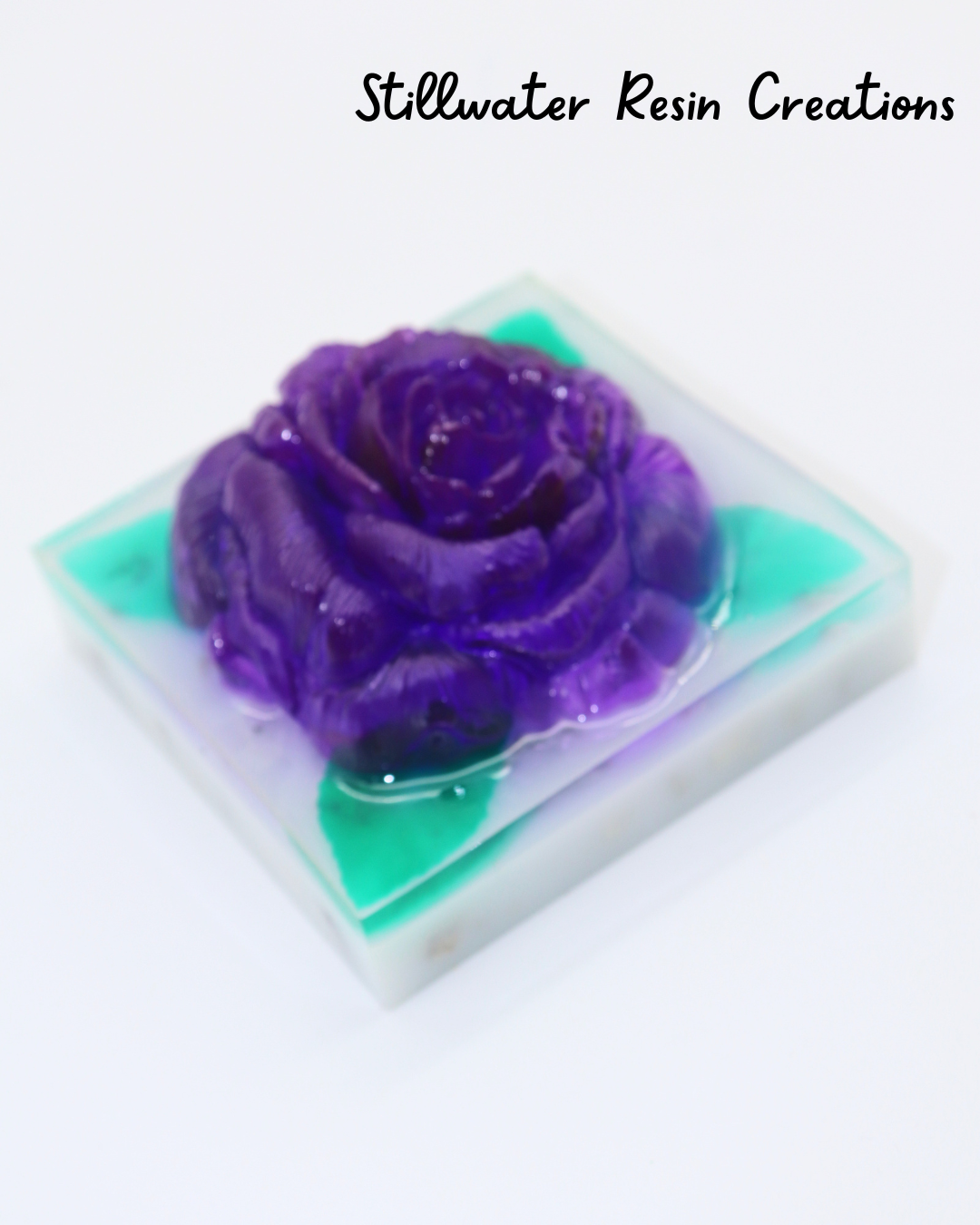 Square Floral Pattern Weight - PREORDER