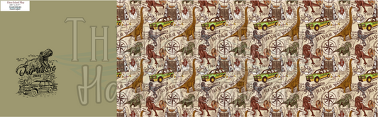 Dino Island Map - Book Lovers Panel