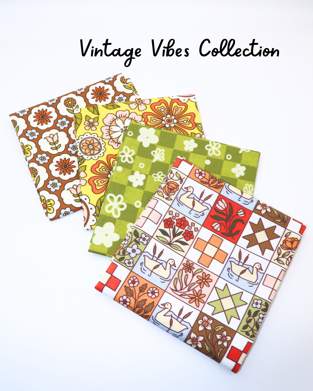Themed Kona Fat Quarter Packs of 4