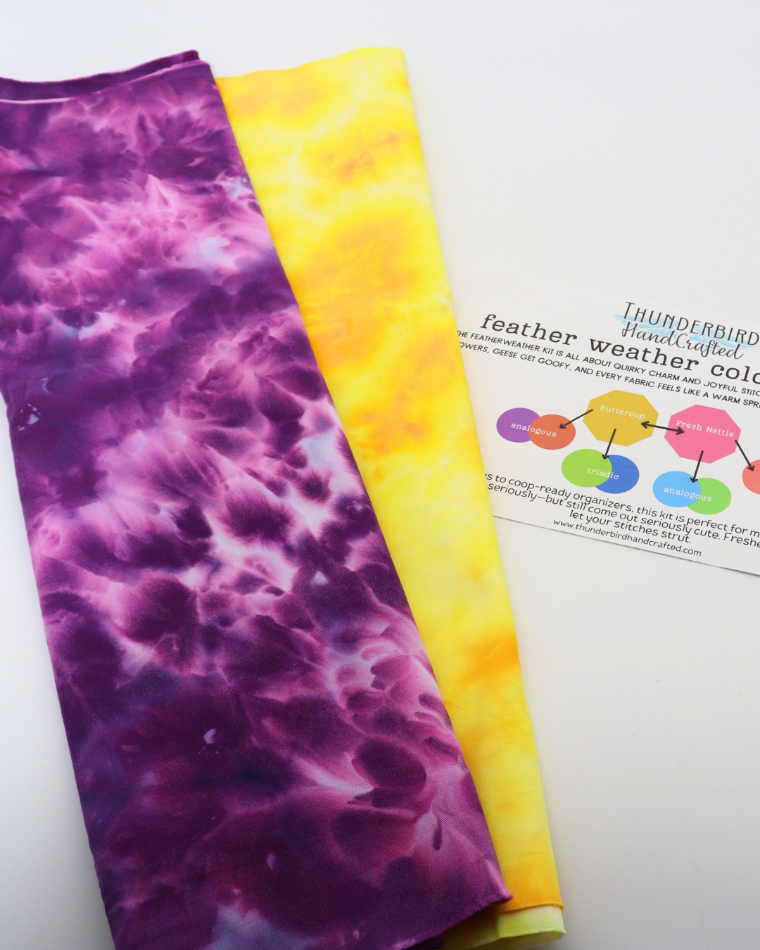 January Q1 - 2026 DyeNamic Fabric Kit™ - Feather Weather