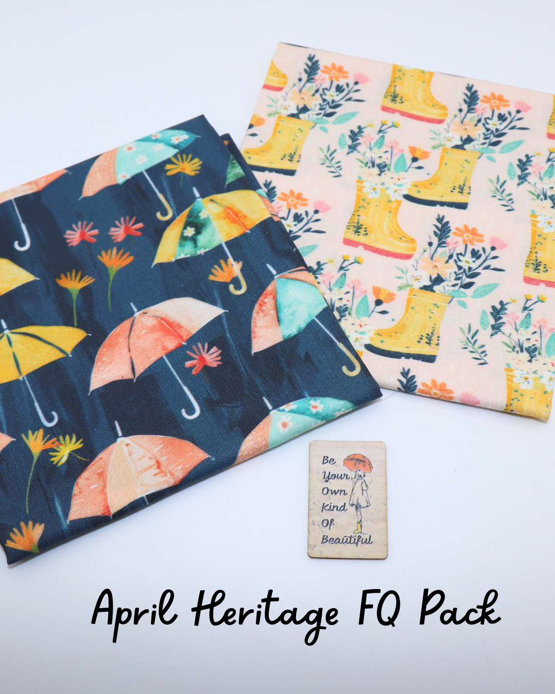 April Showers Fat Quarters w/ Exclusive Tag