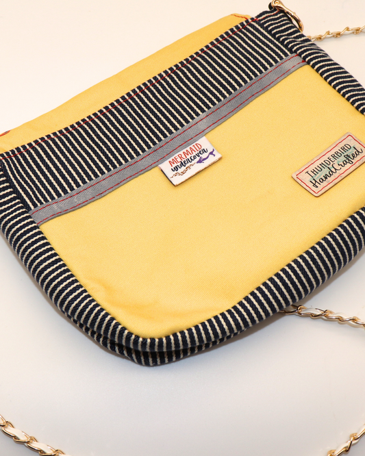 Dianne Nautical Sea Yellow Crossbody