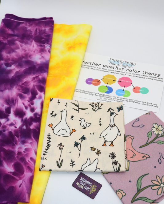 January Q1 - 2026 DyeNamic Fabric Kit™ - Feather Weather