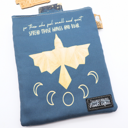 Parchment Lark Book Sleeve