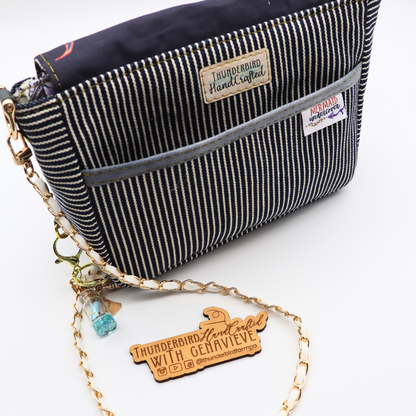 Nautical Sea Dianne Crossbody Blind Sewing Date Kit (BASIC HARDWARE)