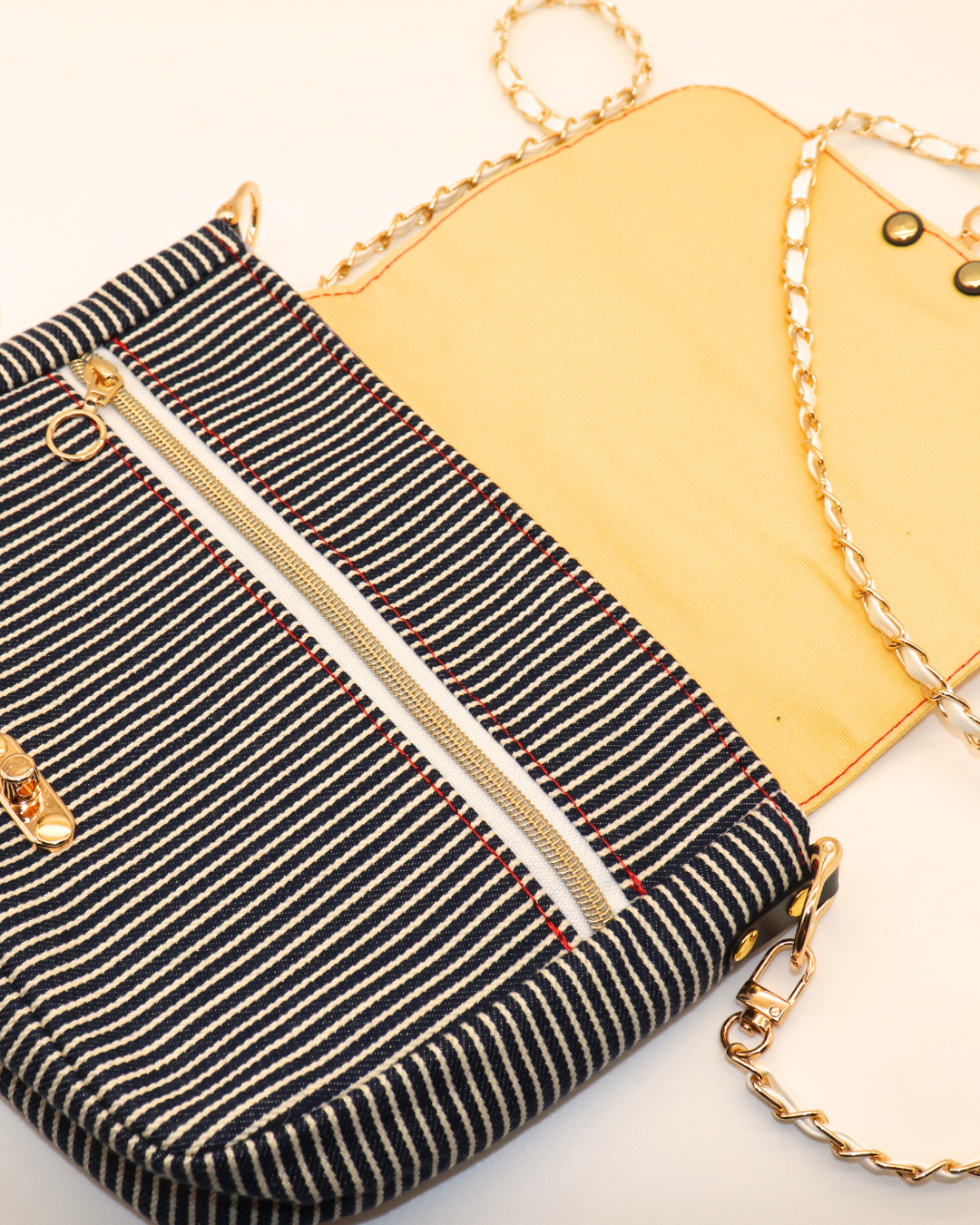 Dianne Nautical Sea Yellow Crossbody