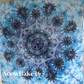 #16 Nutcracker Ice-Dyed Snowflake Tree Skirt Kit (Cotton Lawn)- Pattern Included from Sew a Story