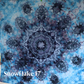 #17 Nutcracker Ice-Dyed Snowflake Tree Skirt Kit (Cotton Lawn)- Pattern Included from Sew a Story