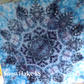 #18 Nutcracker Ice-Dyed Snowflake Tree Skirt Kit (Cotton Lawn)- Pattern Included from Sew a Story