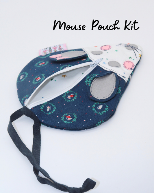 Holiday Mouse Pouch Kit - Print Pattern Included from Sew a Story