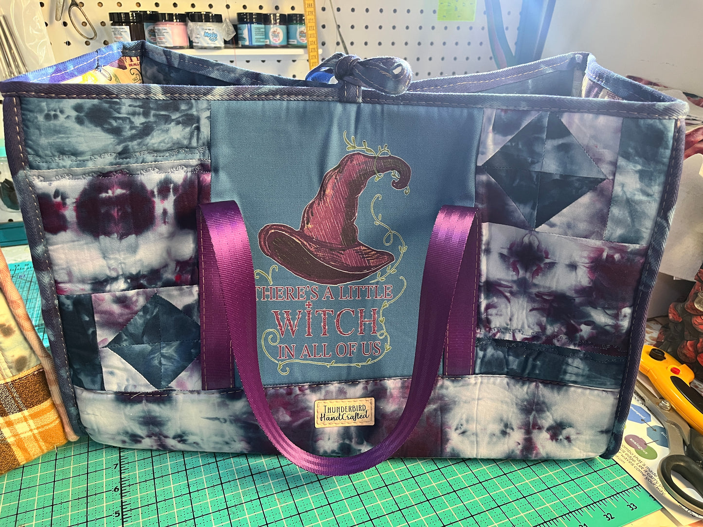 Quilted Tote Bag Digital Pattern
