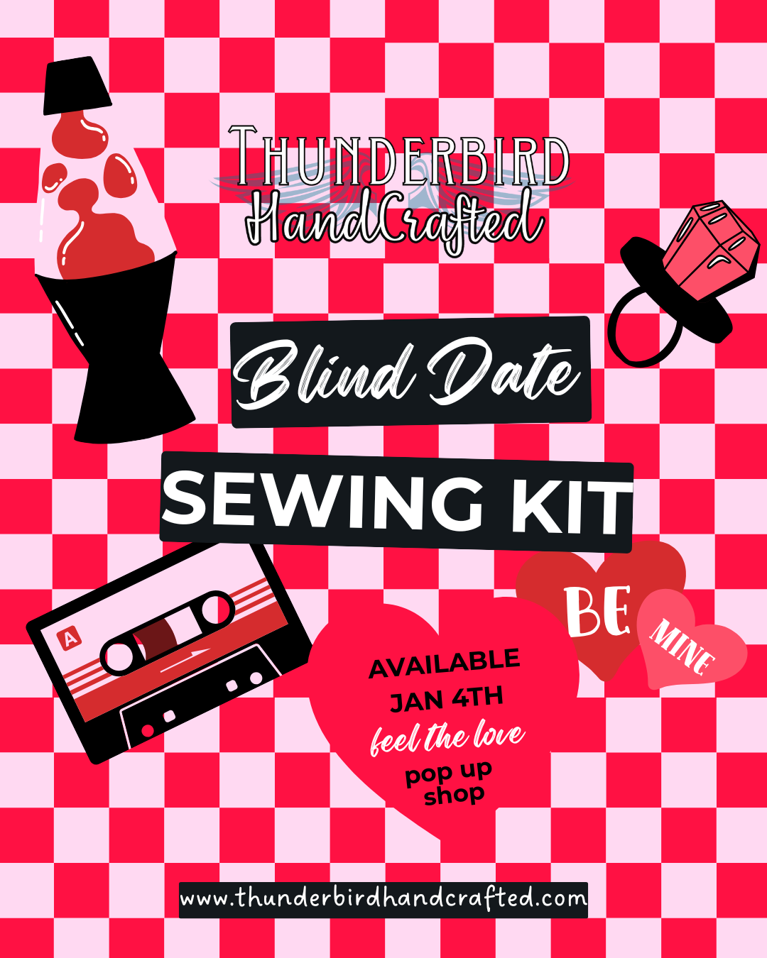 Blind Date Sewing Kit - Heartbreaker
