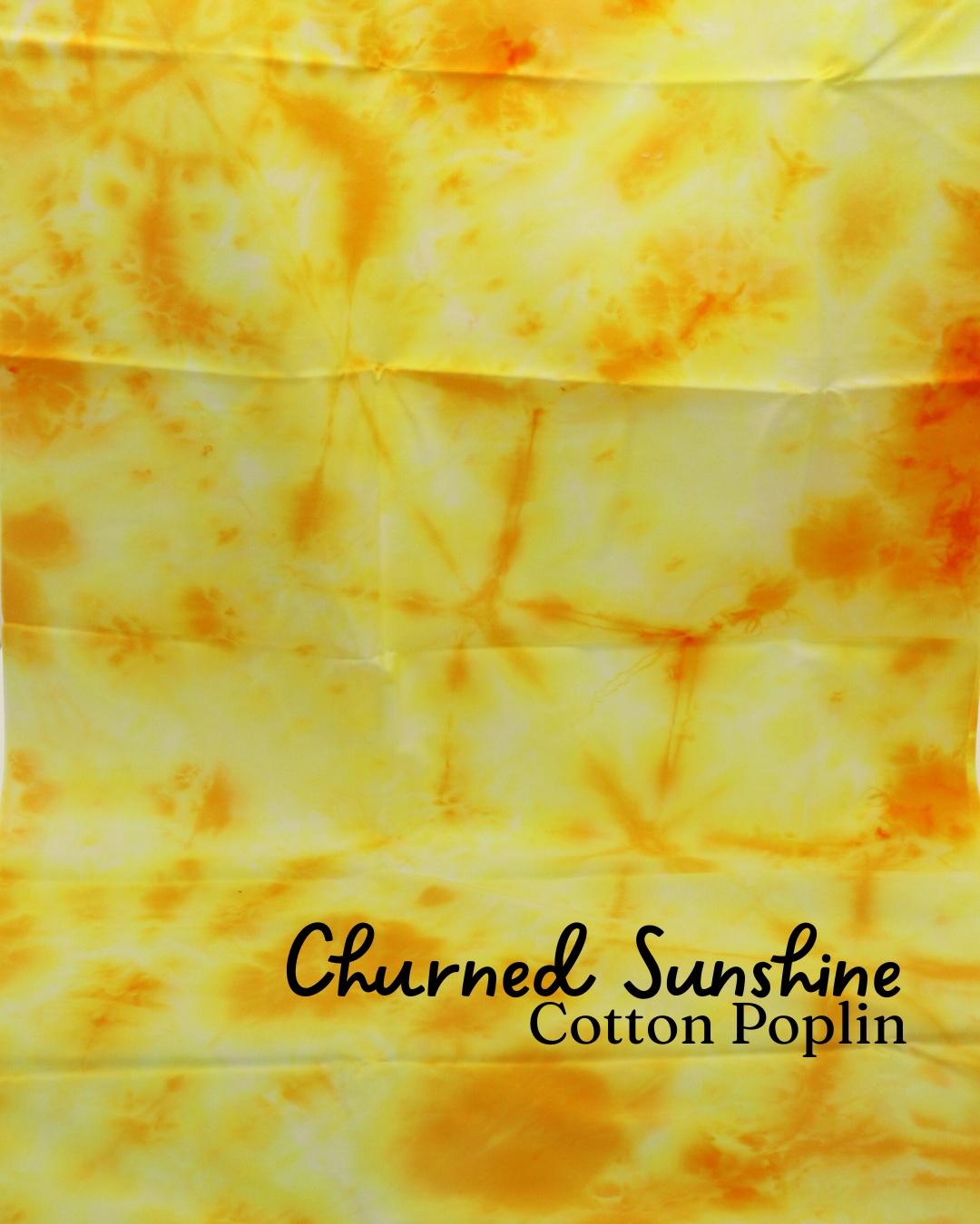 1/2 yd Cotton Poplin - Churned Sunshine - Heritage Coordinate