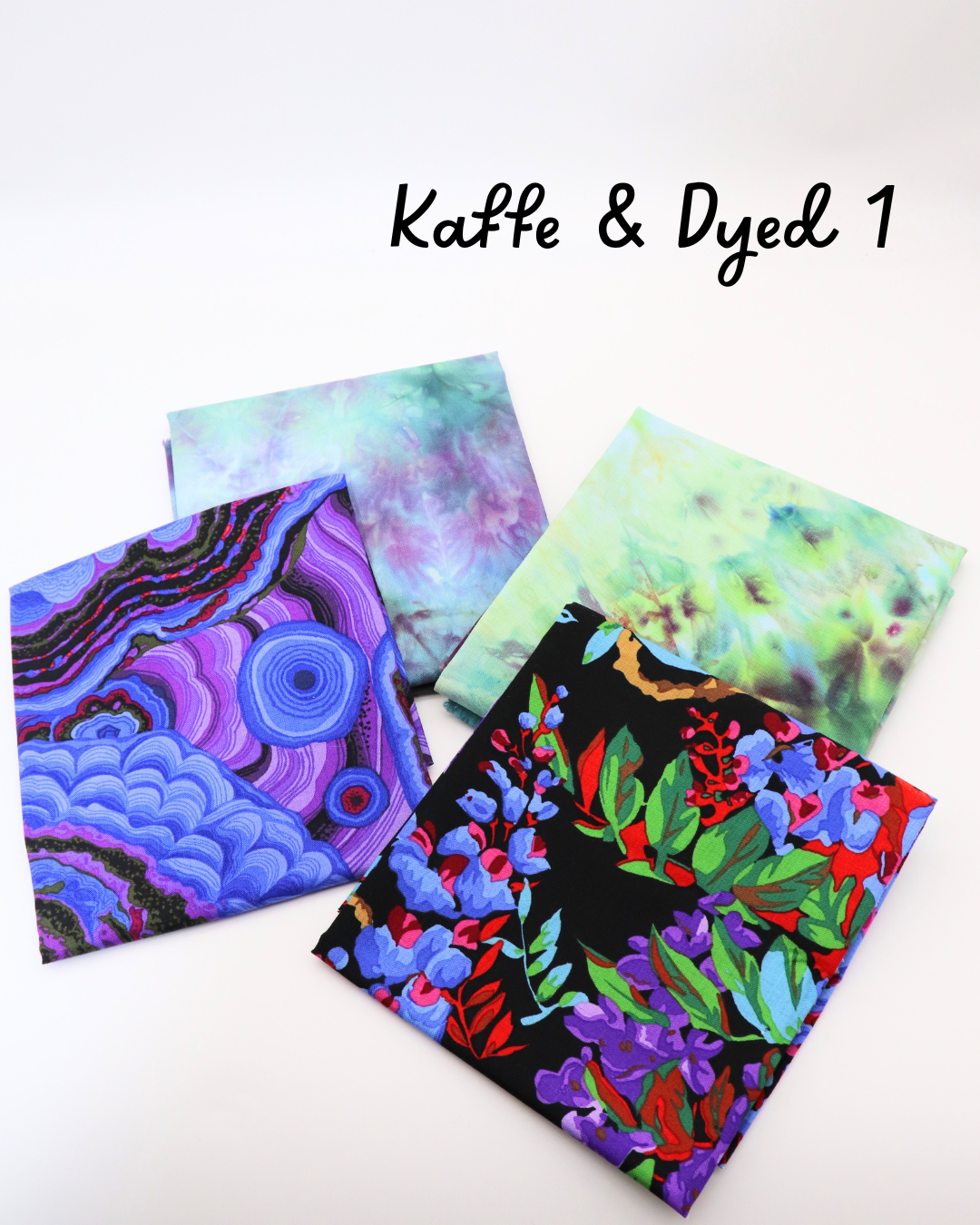 Dyed & Designer Fat Quarter Packs (4pk)