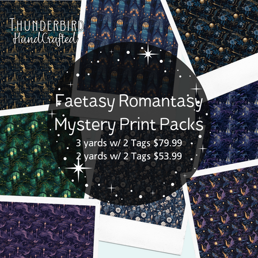 Faetasy Romantasy Mystery Print Packs (Small Scale) w/ 2 Tags