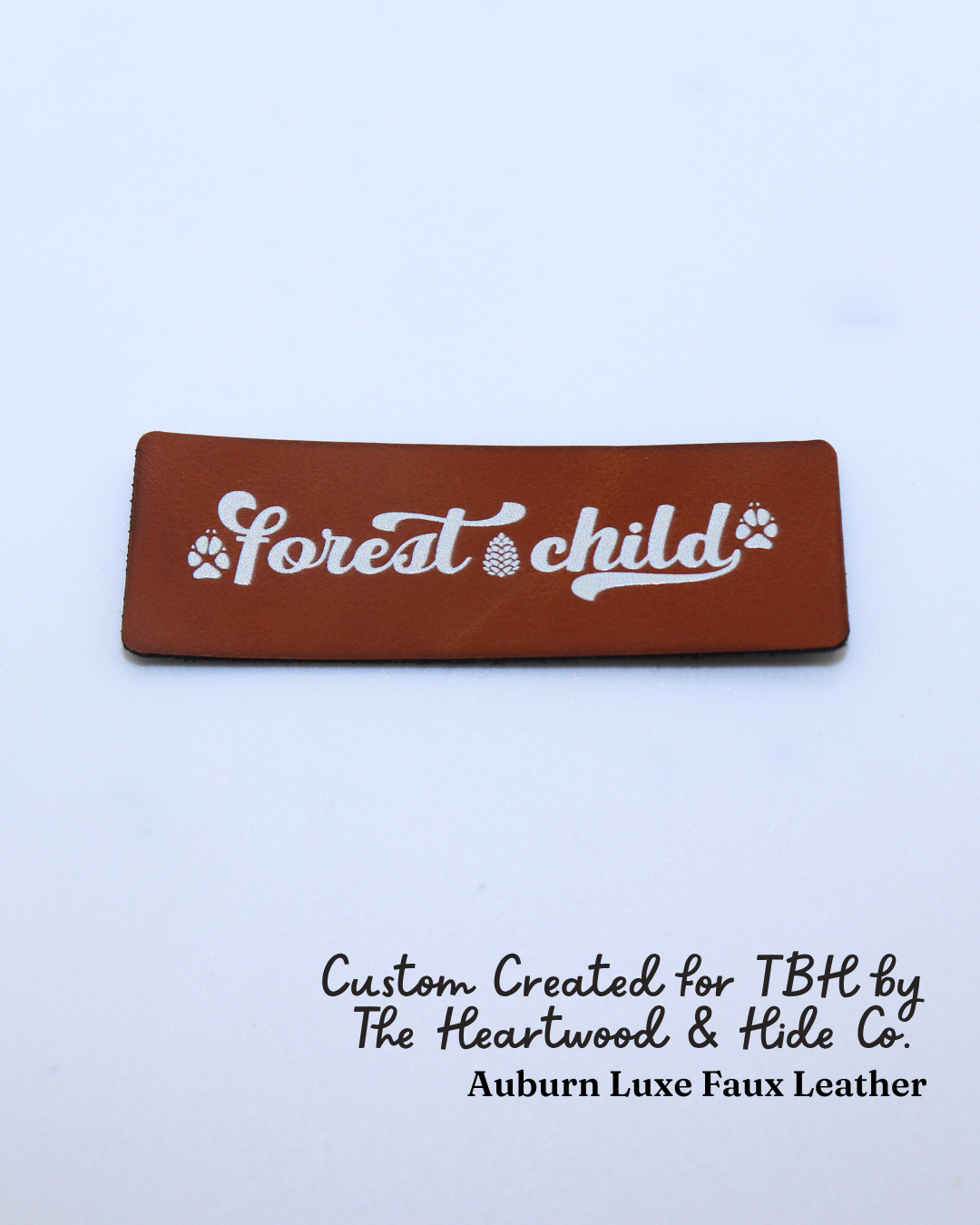 "Forest Child" Faux Leather (Amber)