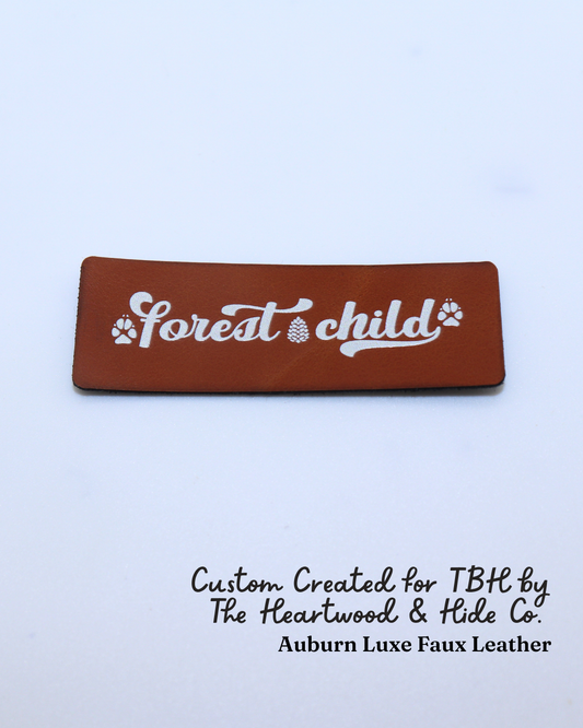 "Forest Child" Faux Leather (Amber)