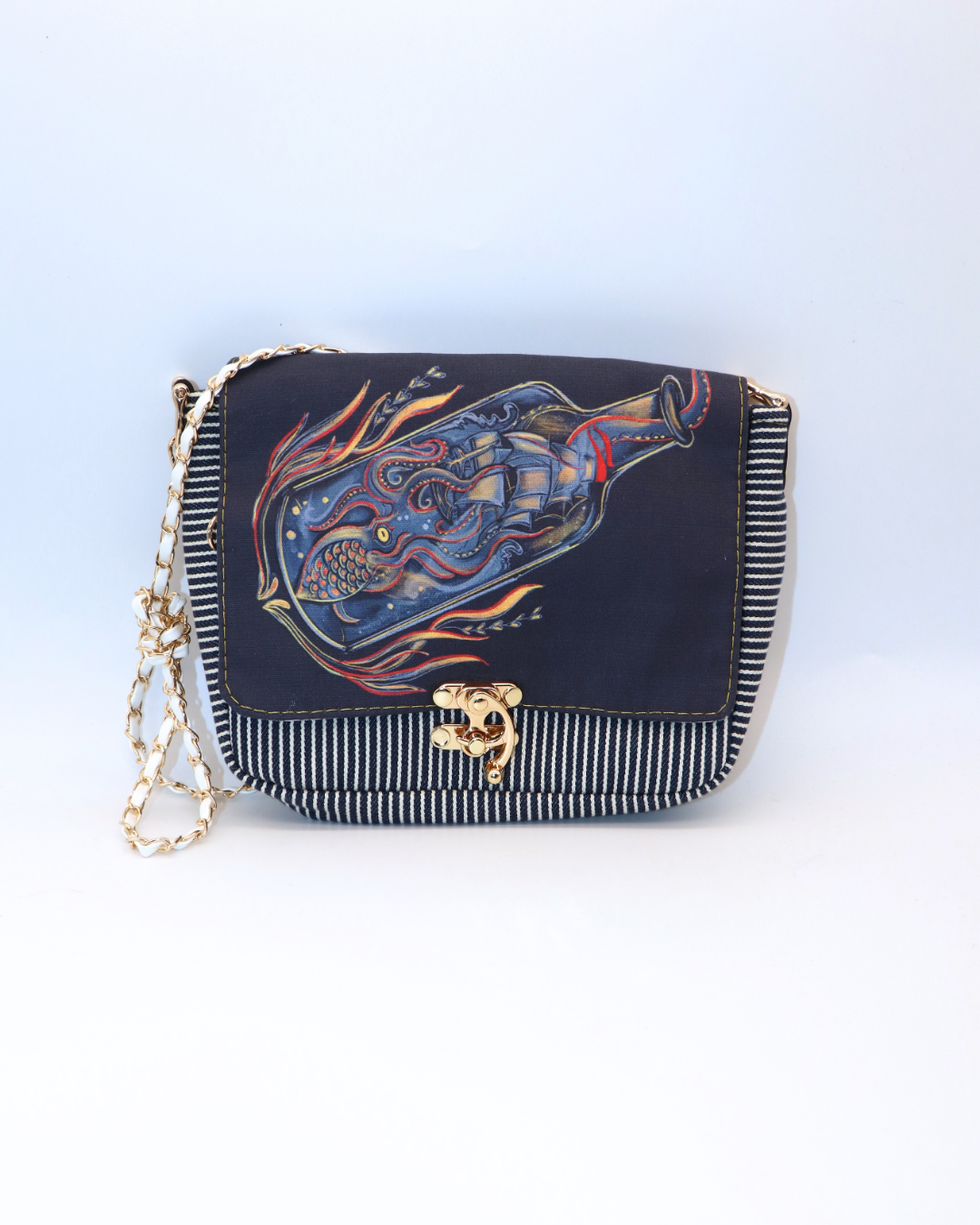 Dianne Nautical Sea Navy Crossbody