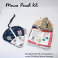 Holiday Mouse Pouch Kit - Print Pattern Included from Sew a Story