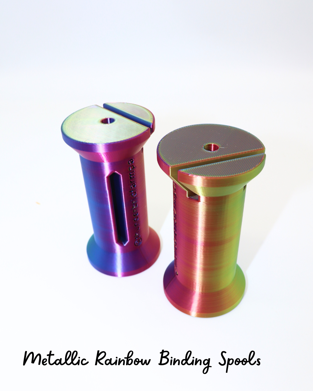 Round Binding Spools - Metallic Rainbow