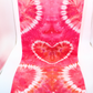 Galentines Heart Tie Dye - 1 yd Kona Cotton