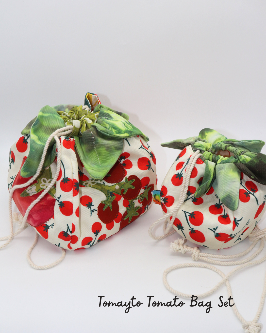 Tomayto Tomato 2 Bag Set - 1 Xlarge & 1 Small