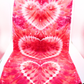 Galentines Heart Tie Dye - 1 yd Kona Cotton
