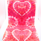 Galentines Heart Tie Dye - 1 yd Kona Cotton