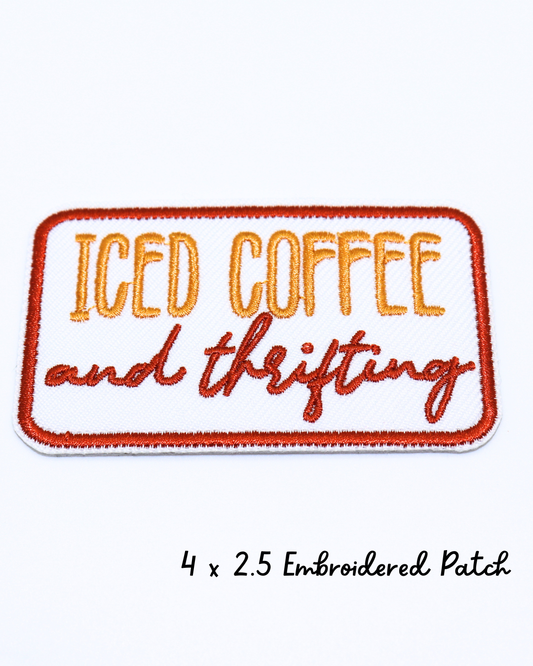 Thrifting & Iced Coffee Patch