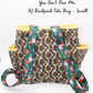 You Don't Own Me AJ Quilted Backpack Tote - Small Size