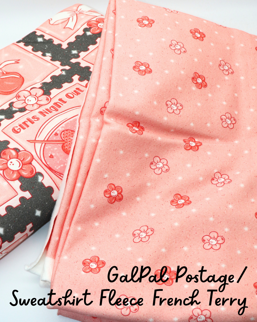 GalPal Postage Sweatshirt Fleece French Terry Kit