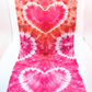Galentines Heart Tie Dye - 1 yd Kona Cotton