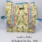 Smooth As Butter AJ Quilted Backpack Tote - Medium Size