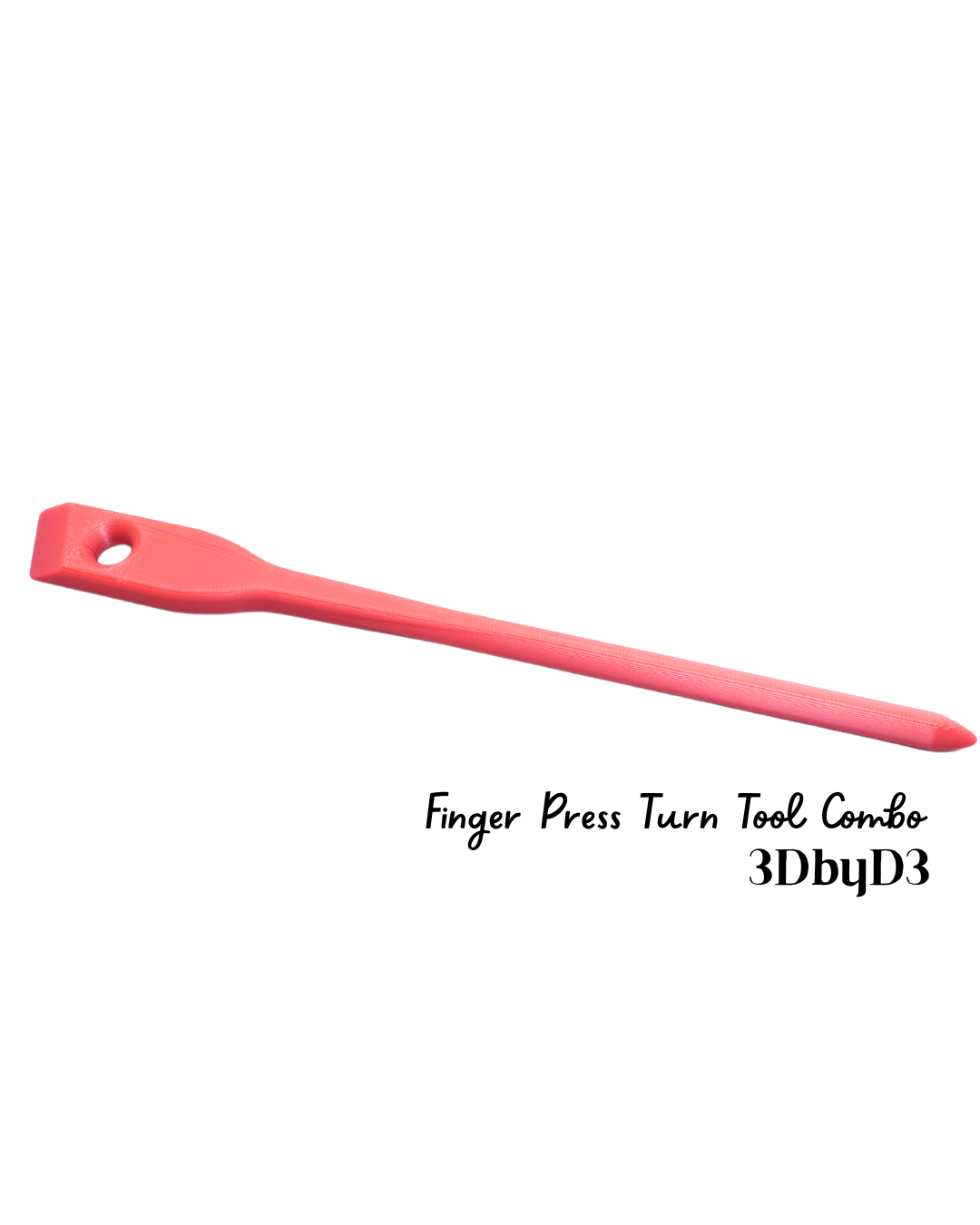 Finger Press Turning Tool