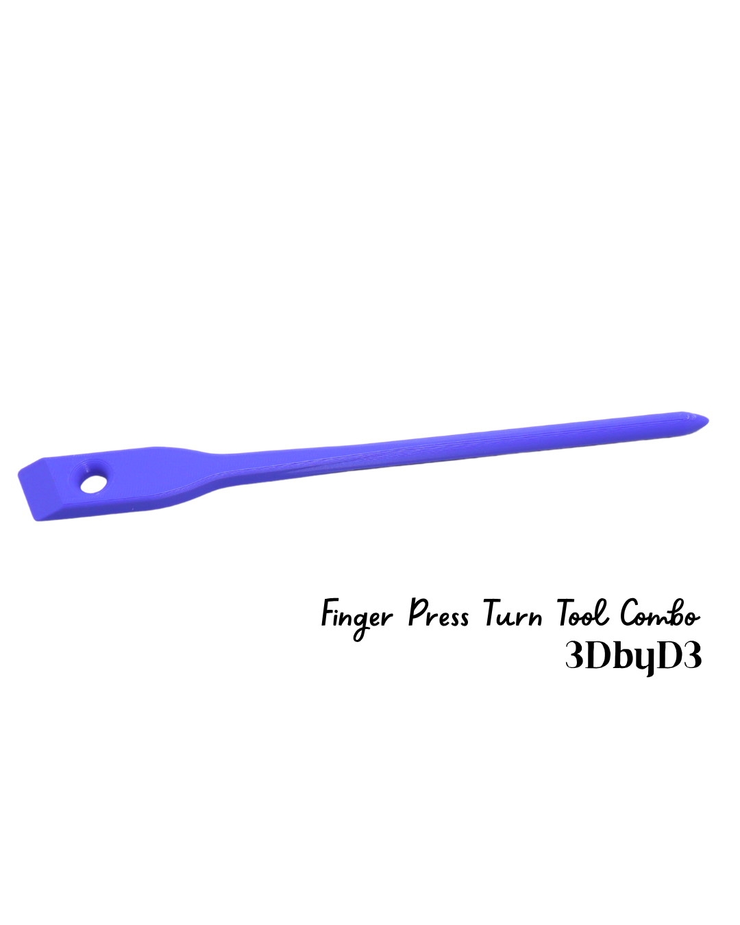 Finger Press Turning Tool