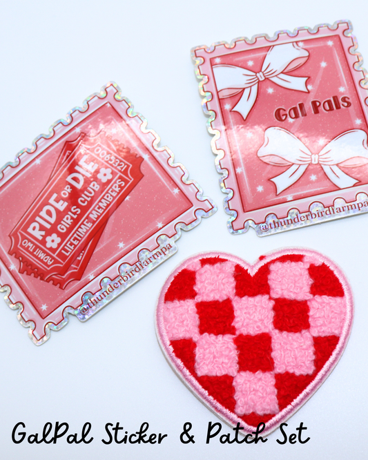 GalPal Sticker & Patch Set