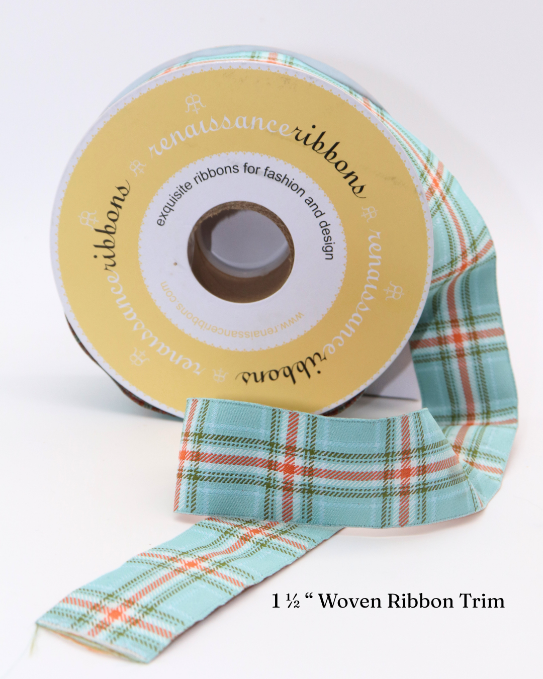 Plaid Perfection Woven Ribbon (3 yd cut)