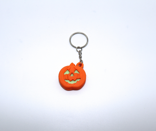 Jack-O-Lantern Key Chain - GLOWs
