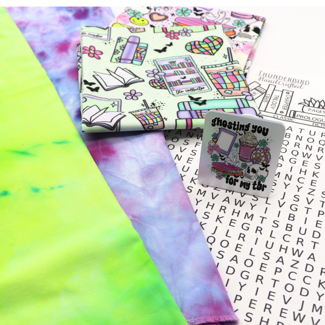January 2025 DyeNamic Fabric Kit™ - Ghosting You for My TBR
