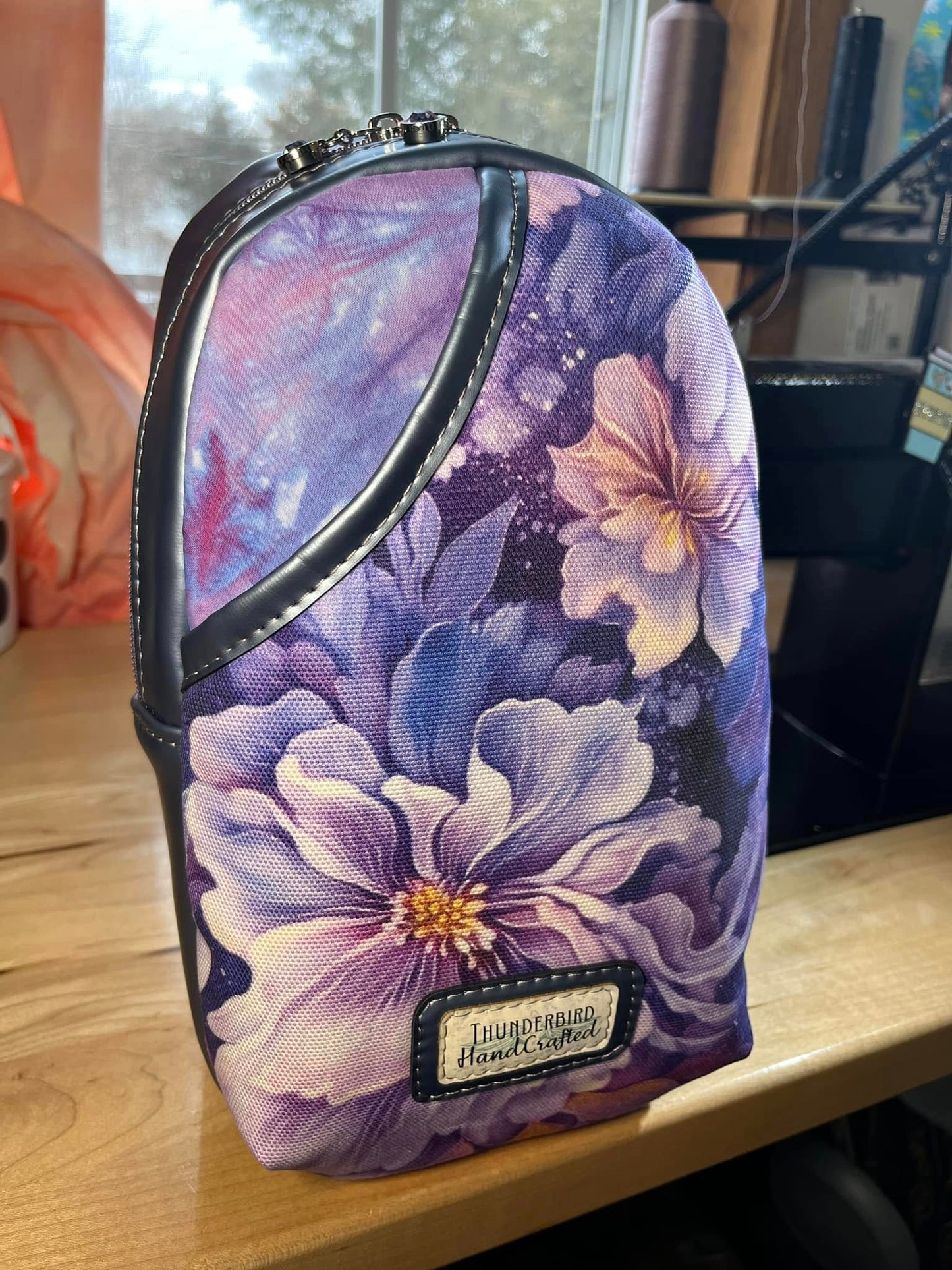 Rainbow Floral Purple