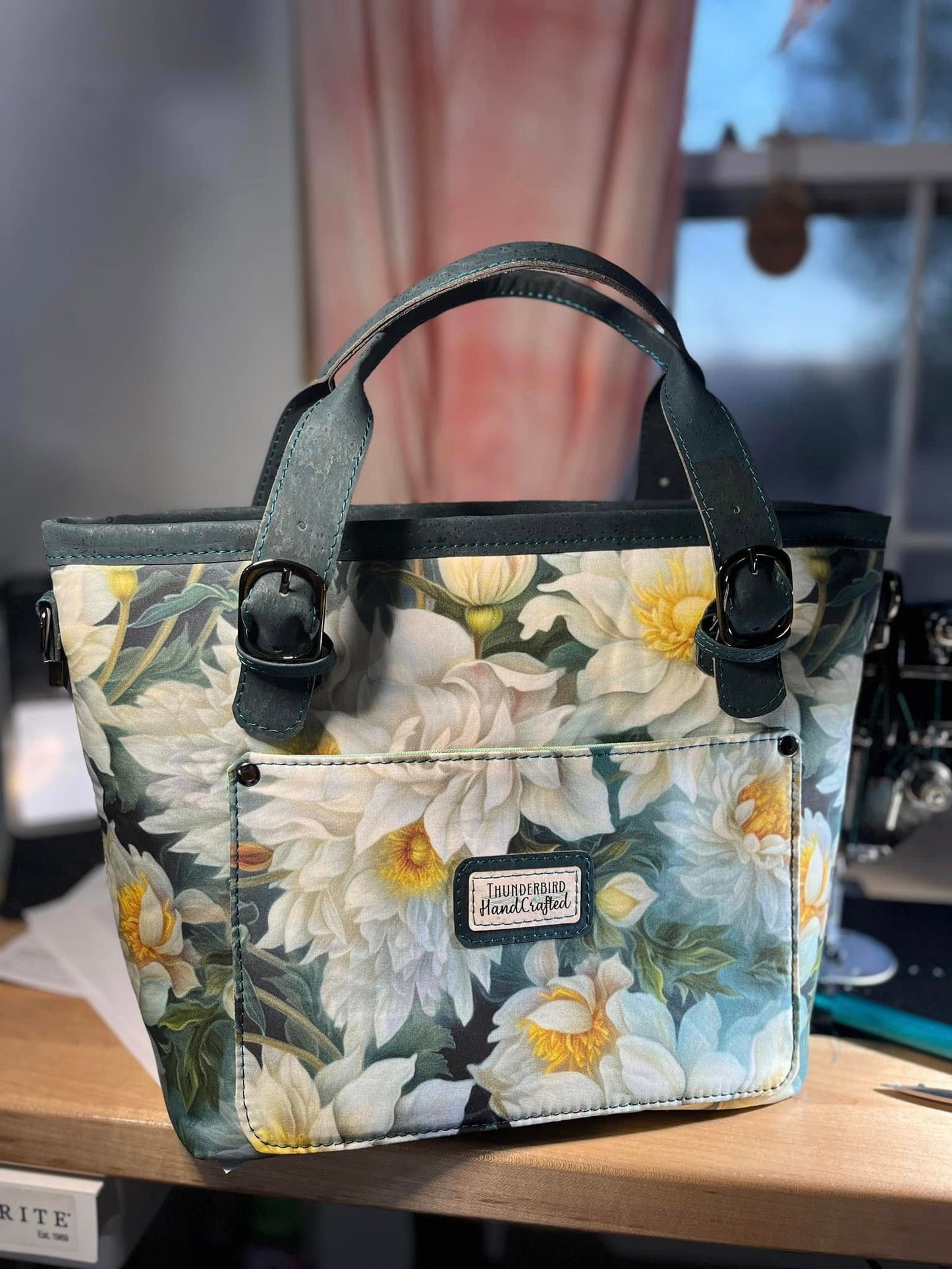 Rainbow Floral White