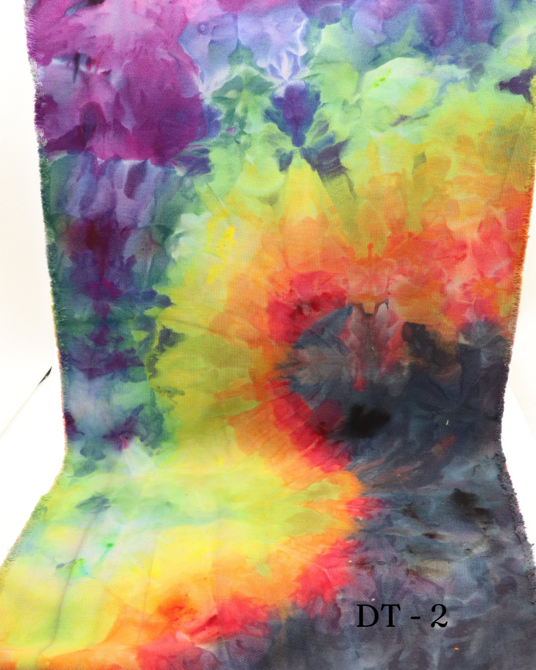 2 - 1/2 yd Denim Twill - Smokey Rainbow