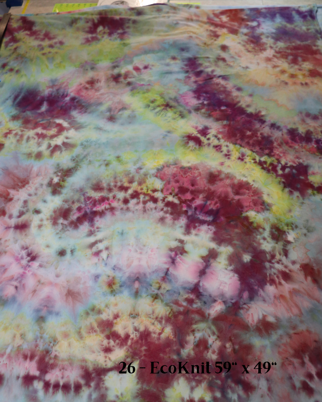 26 - EcoKnit 49"x59"  - Large Batch Dye