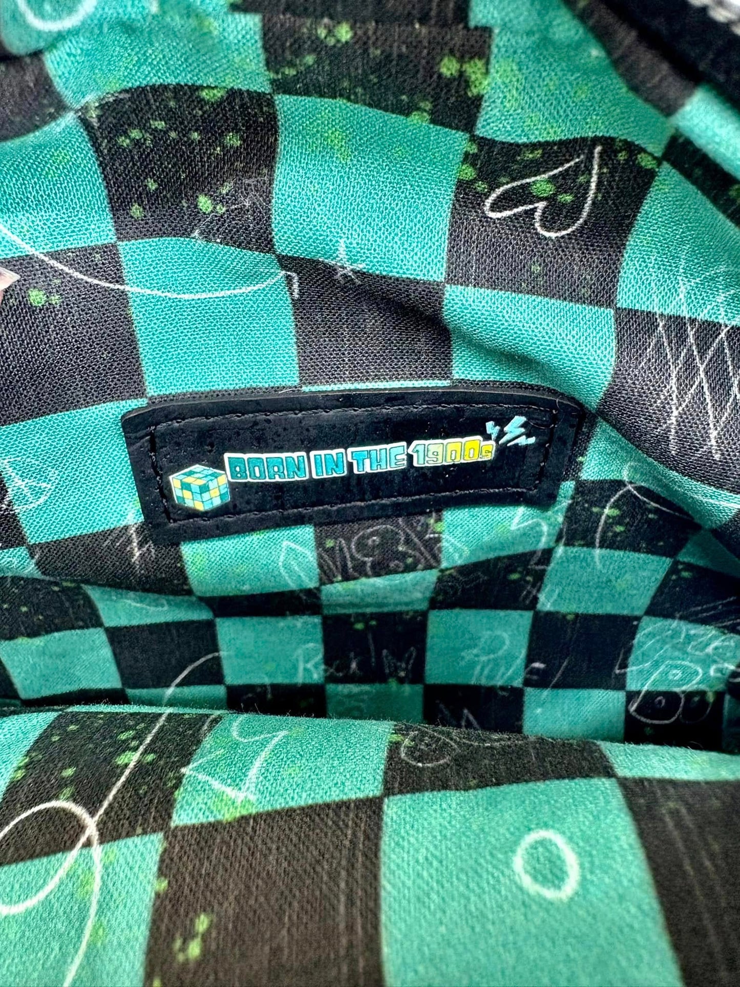Teal Sk8ter Check Reg 12in