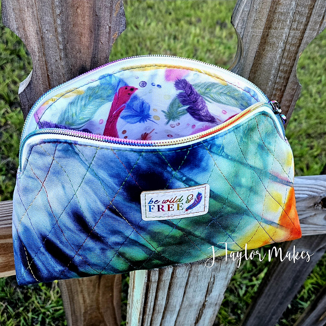 Rainbow Feathers by Genavieve