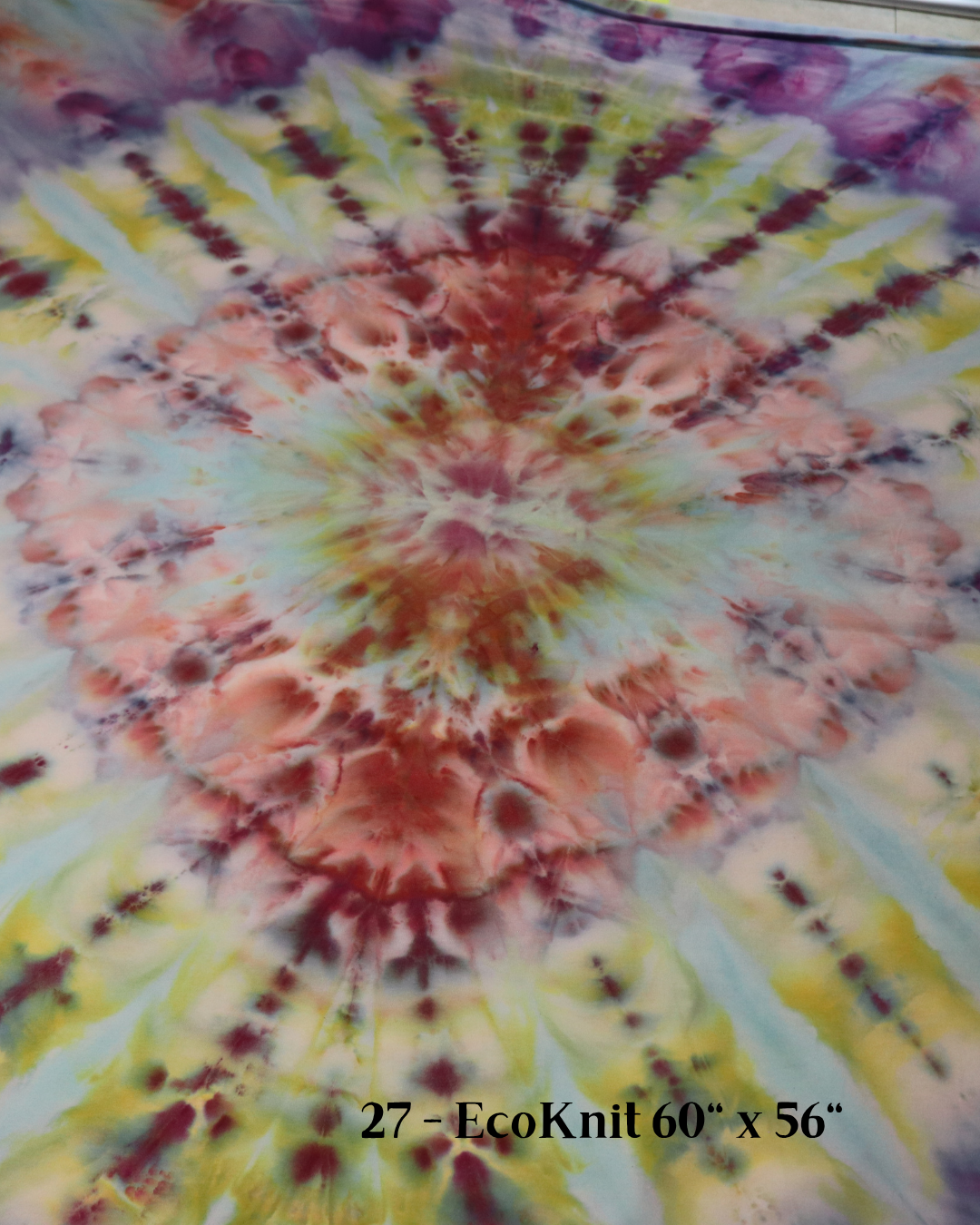 27 - EcoKnit 60"x56"  - Large Batch Dye