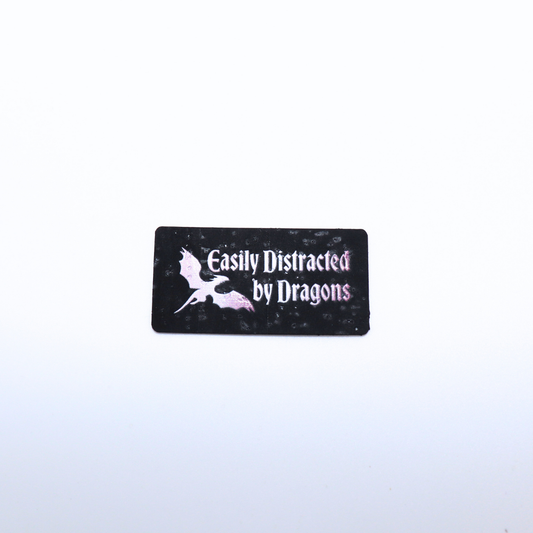 "Easily Distracted by Dragons" Rose Gold Hardware - Set of 3