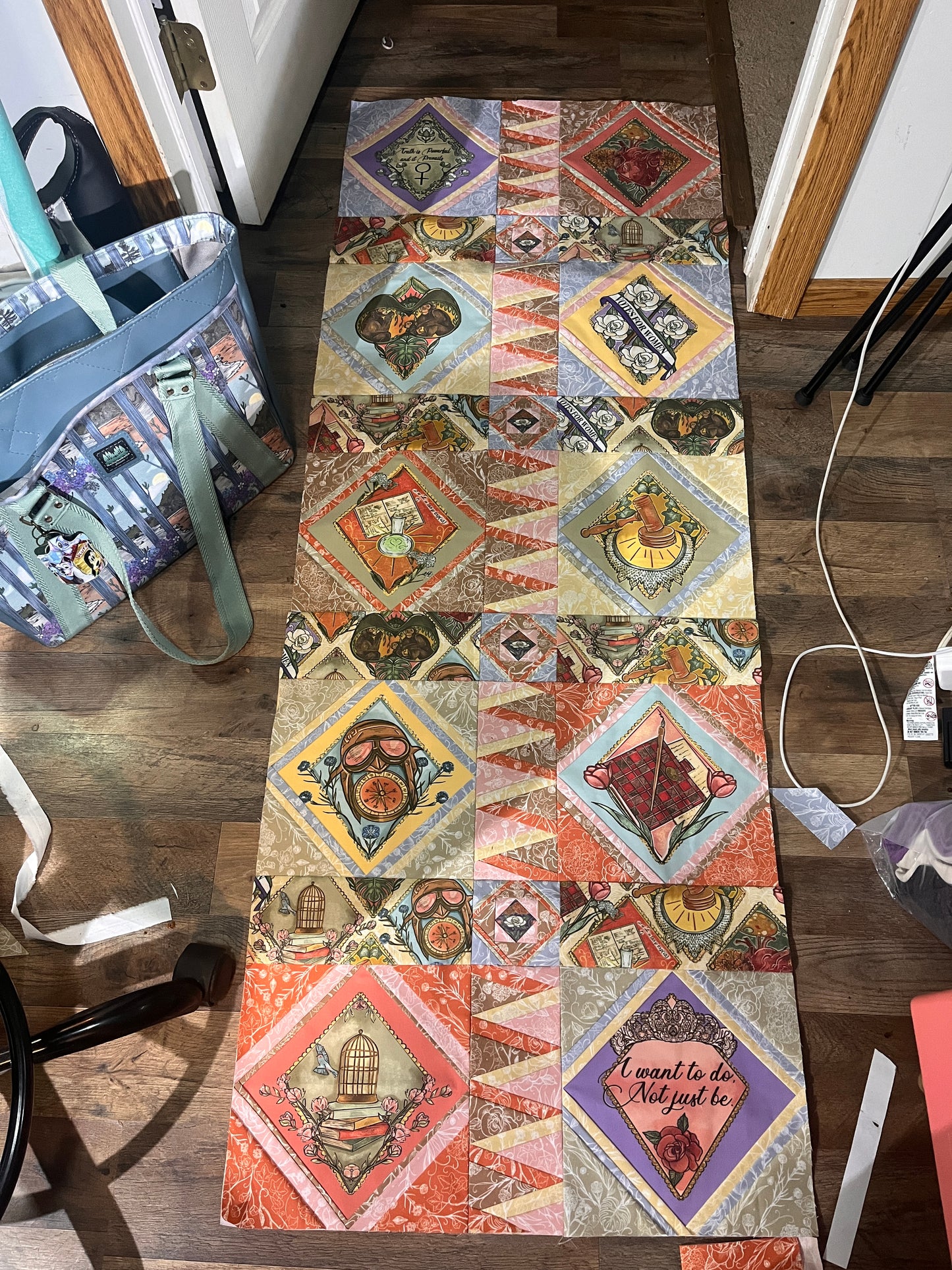 Women Before Us - Quilt Lover Panel (15% of profit donated to AAUW)